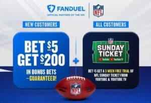 FanDuel Offers Exclusive NFL Sunday Ticket Promotion For Customers