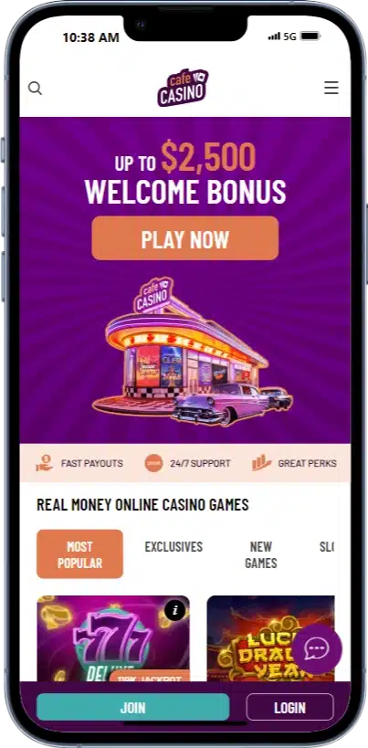 Cafe Casino App